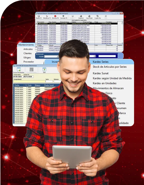 ERP Pequeñas Empresas - Módulo del sistema ERP Visual