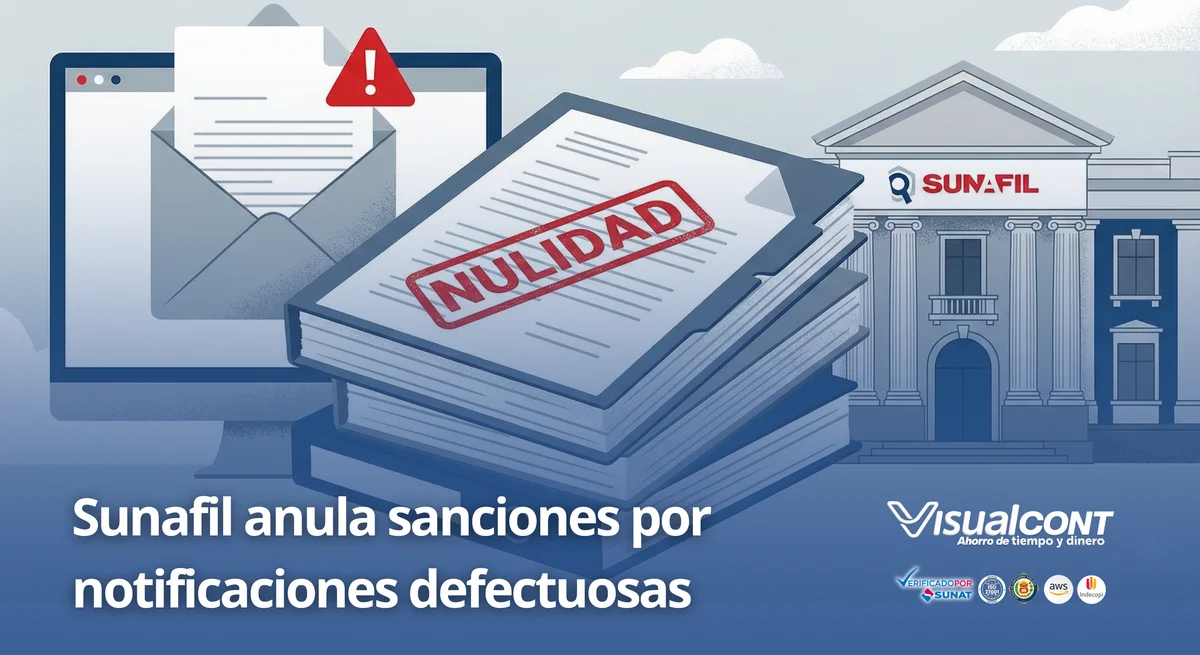 Sunafil anula sanciones por notificaciones defectuosas